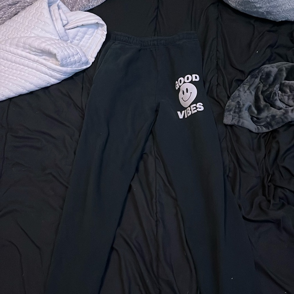 Black sweatpants